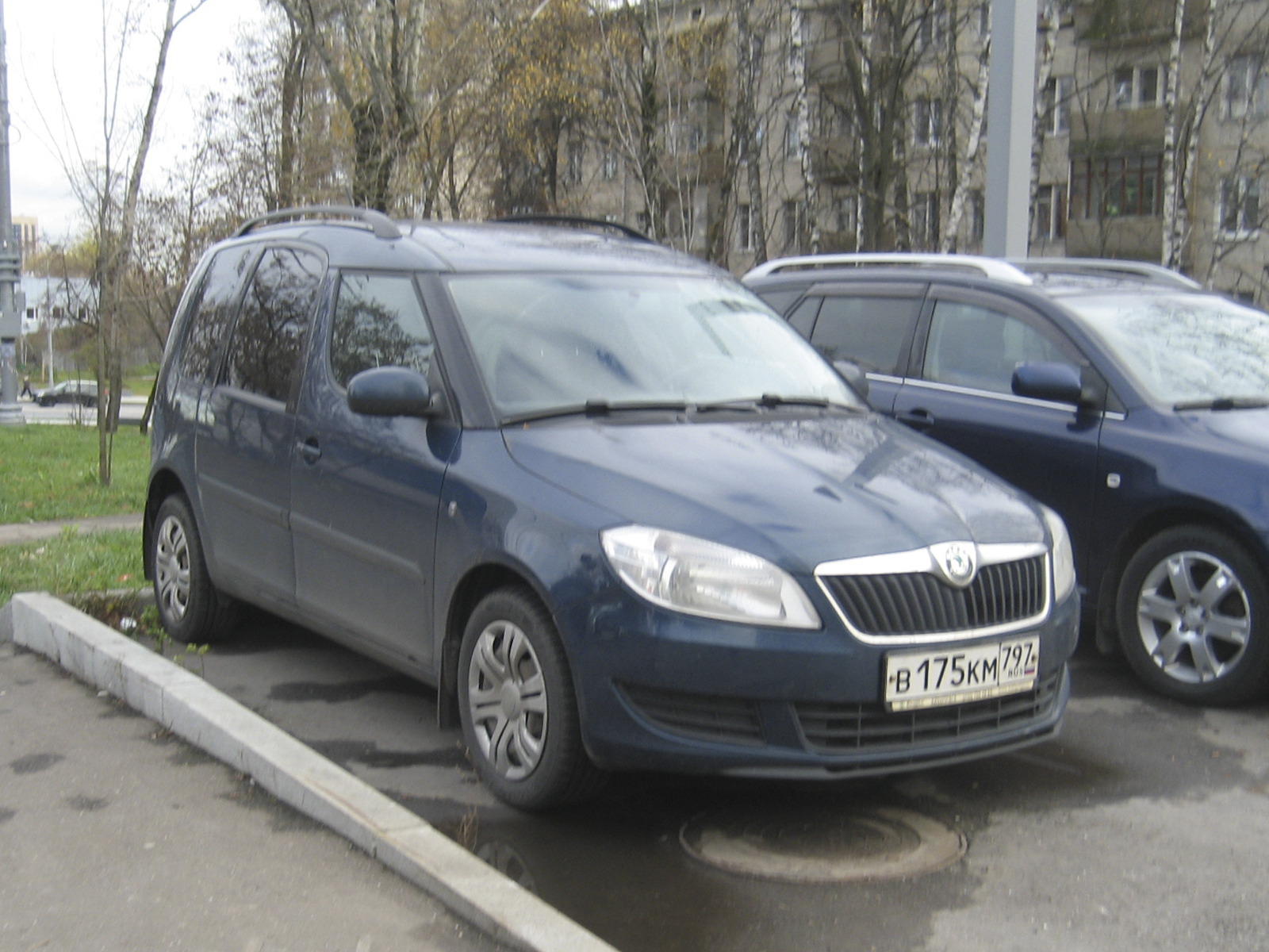 в 175 км 797, Skoda Roomster 1st gen (5J), 2006–2015