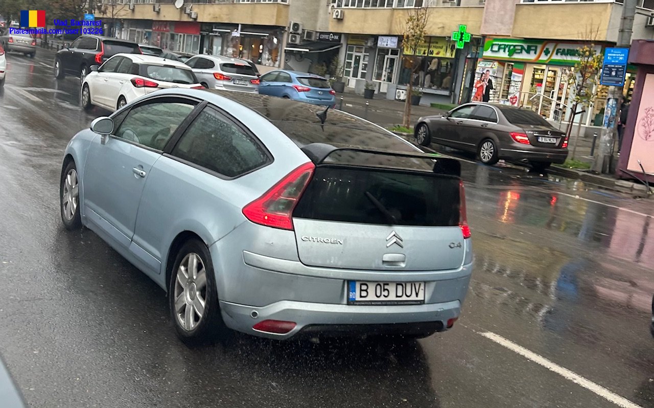 B 05 DUV, Citroёn C4 1st gen Coupé 3-door Hatch (B50), 2004–2010