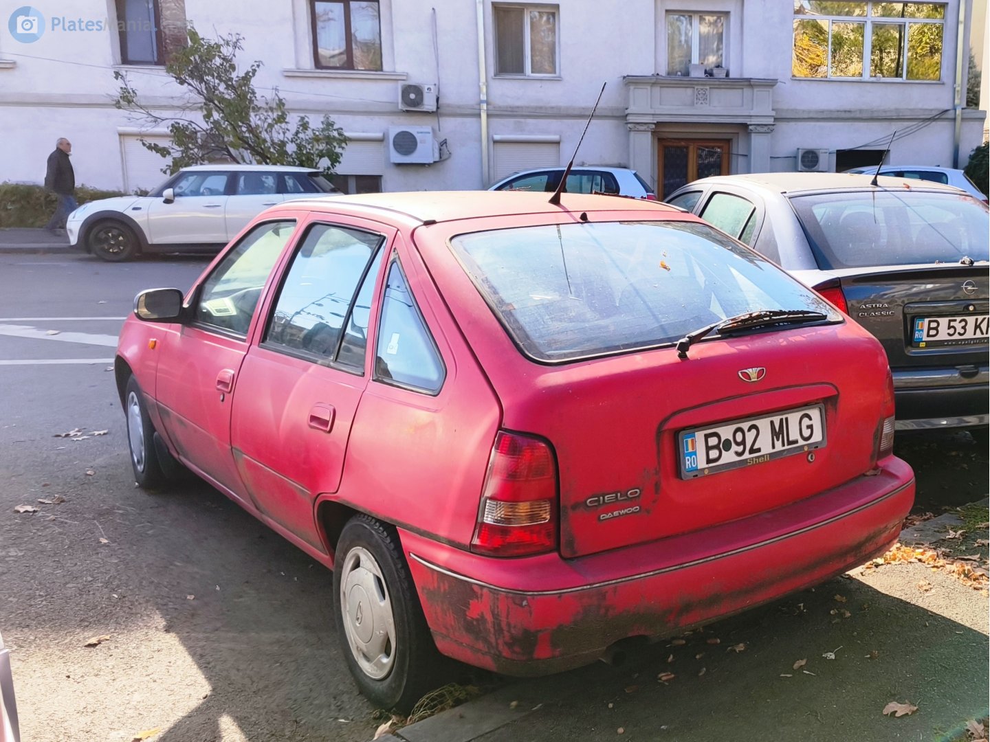 B 92 MLG, Daewoo Cielo 1st gen 5-door Hatch (T-body), 1994–1998