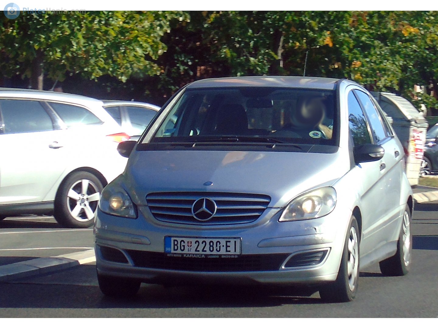 BG 2280-EI, Mercedes-Benz B-Klasse 1st gen (W245), 2005–2011