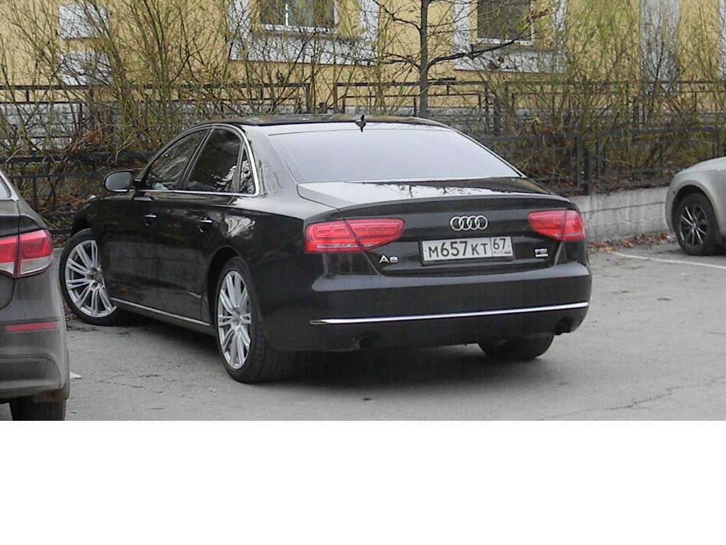 м 657 кт 67, Audi A8 3rd gen (D4/4H), 2009–2013