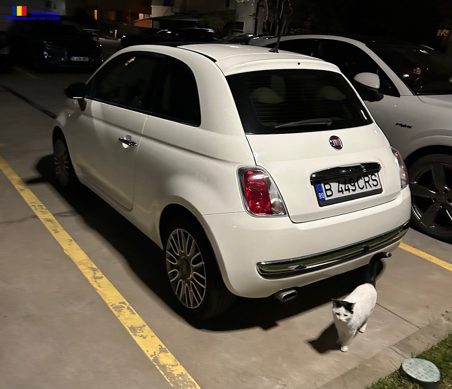 B 449 CRS, FIAT 500 2nd gen Hatch (312), 2007–2016