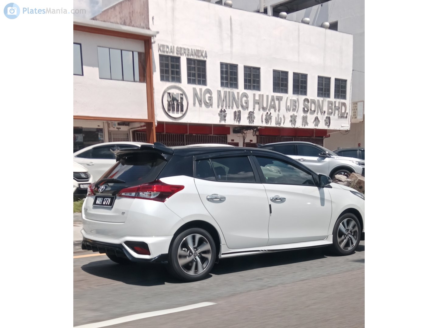 VMH 1771, Toyota Yaris 3rd gen Hatch (XP150), 1st facelift, 2017–2020 (–present for VN-market)