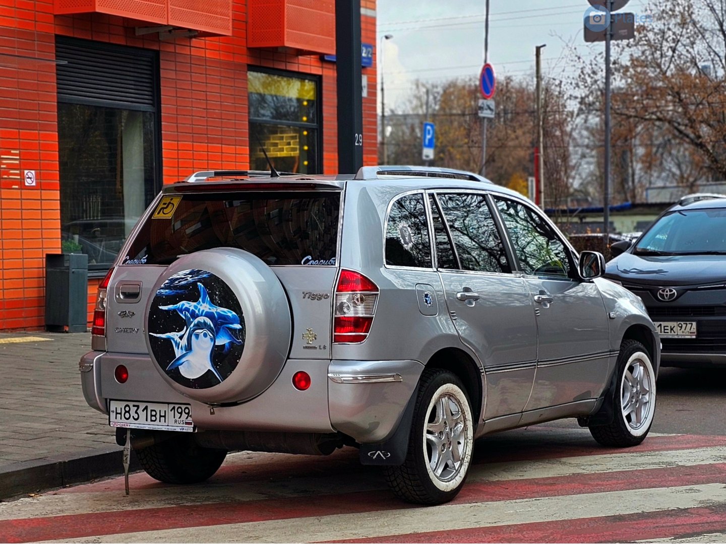 н 831 вн 199, Chery (Chirey) Tiggo 1st gen (T11), 2005–2013 (­–2015 for ZA-market)