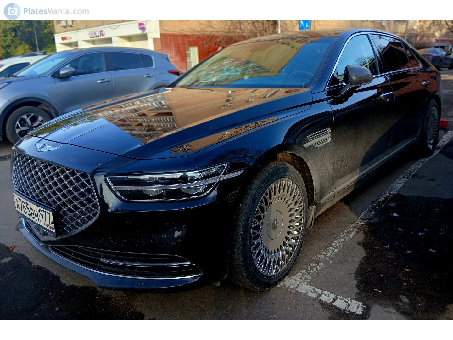 а 785 вн 977, Genesis G90 1st gen (HI), facelift, 2019–