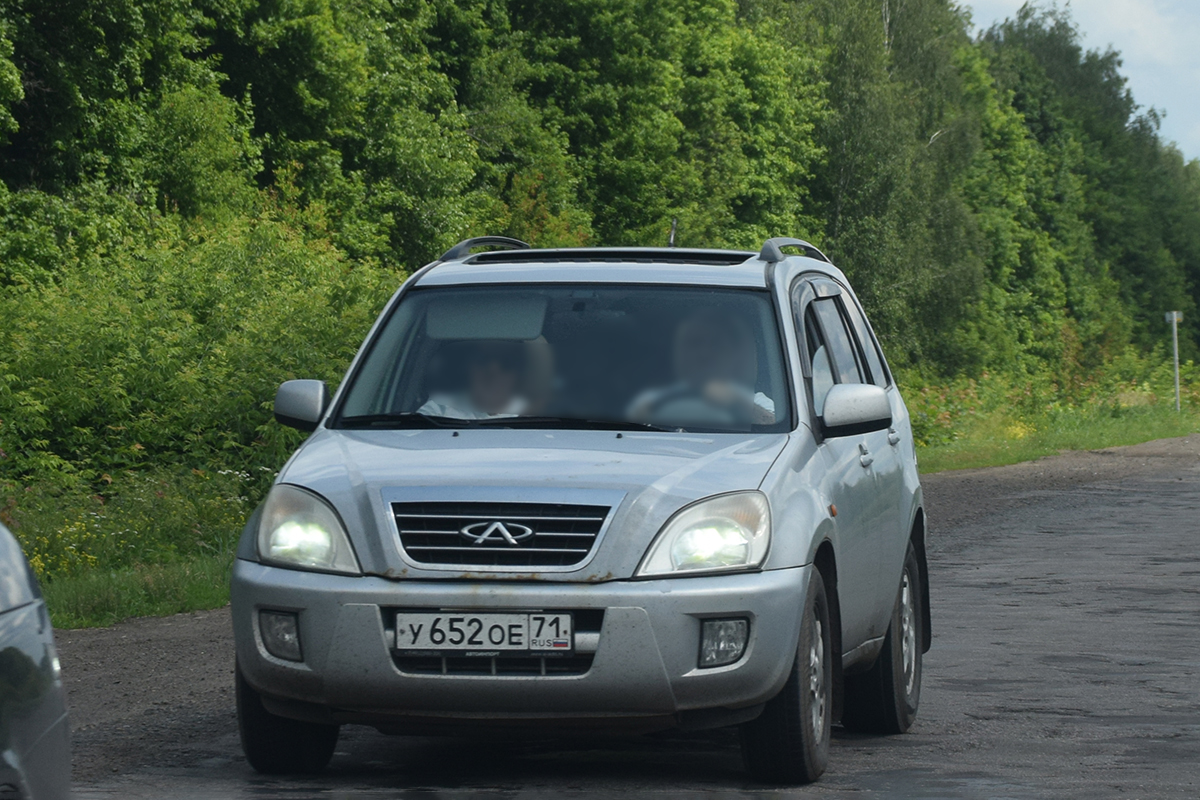 у 652 ое 71, Chery (Chirey) Tiggo 1st gen (T11), 2005–2013 (­–2015 for ZA-market)