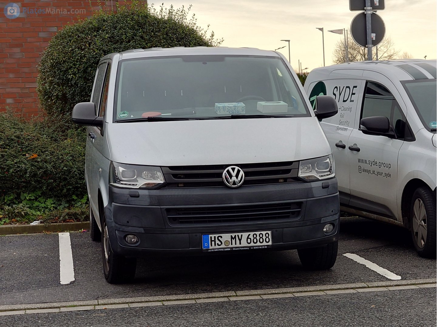 HS MY 6888, Volkswagen Transporter 5th gen Van (T5) (7E/7H), facelift, 2009–2015