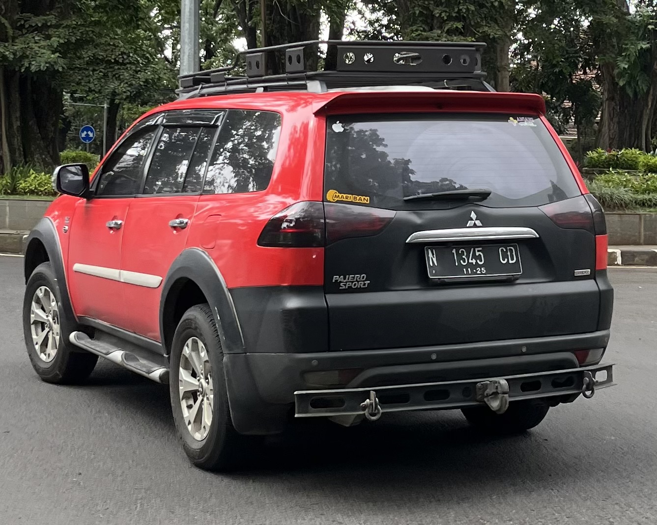 N 1345 CD, Mitsubishi Pajero Sport 2nd gen (KG/KH/PB), 2008–2016