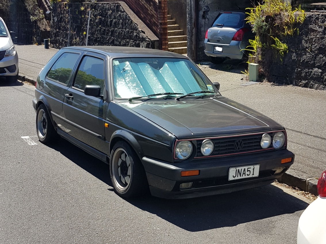 JNA51, Volkswagen Golf 2nd gen 3-door Hatch (19/1G), 1983–1992