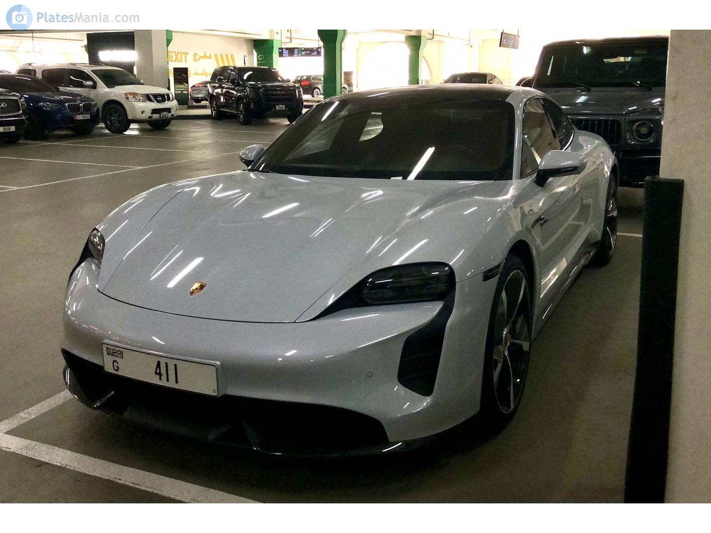 G 411, Porsche Taycan 