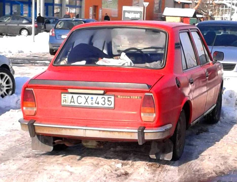 ACX-435, Skoda 120 1st gen 120L, 1979–1983; 120LE, 1982–1983