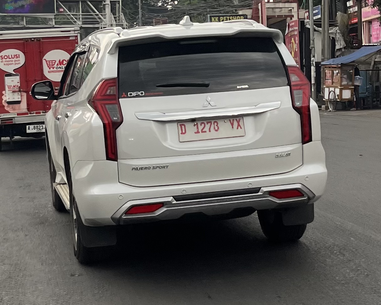 D 1278 YX, Mitsubishi Pajero Sport 3rd gen, facelift (QF), 2019–