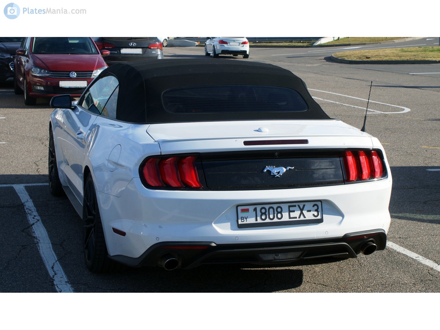 1808 EX-3, Ford Mustang 6th gen 2-door Convertible (S550), facelift, 2017–2023
