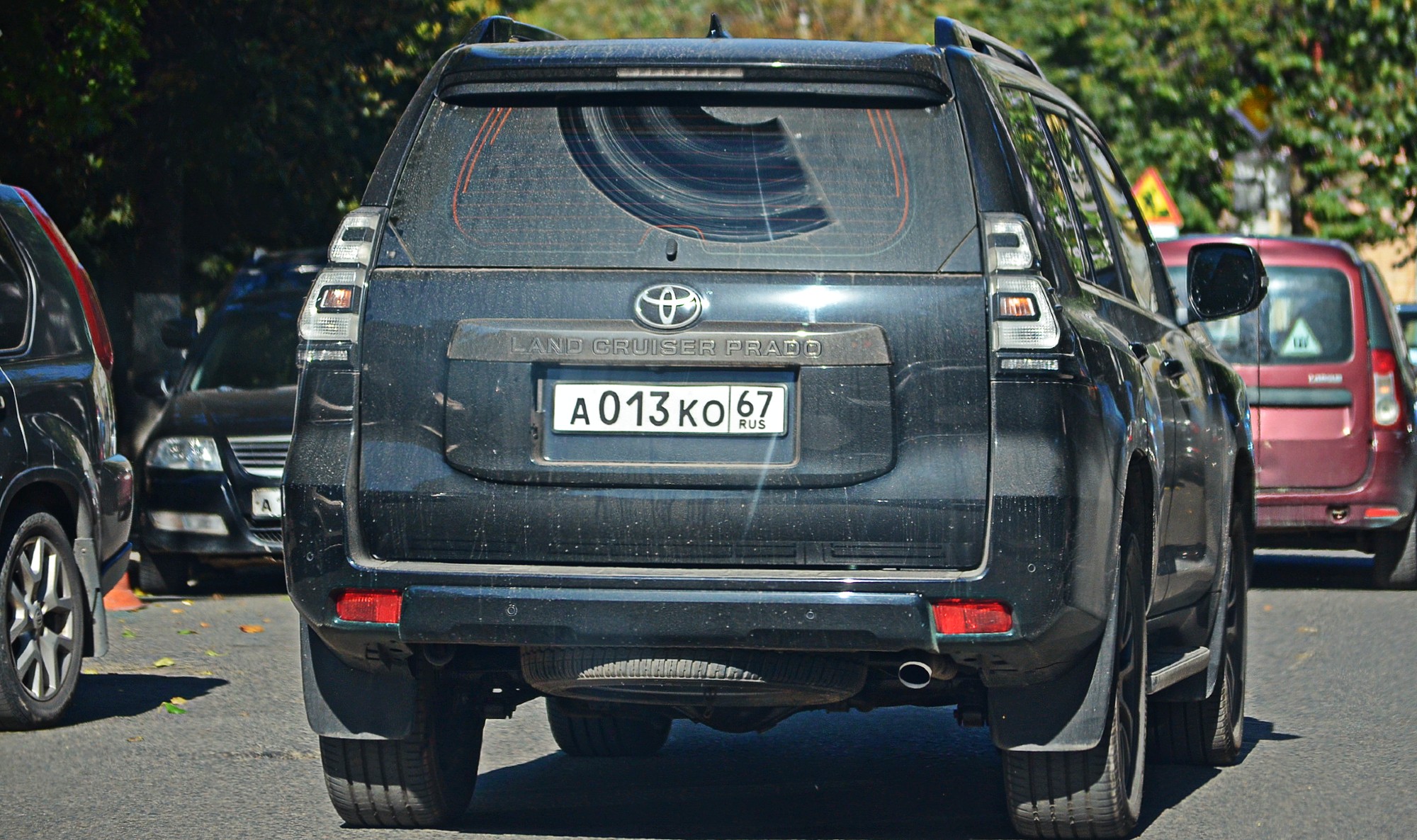 а 013 ко 67, Toyota Land Cruiser Prado 4th gen 5-door SUV (J150), 2nd facelift, 2017–2023
