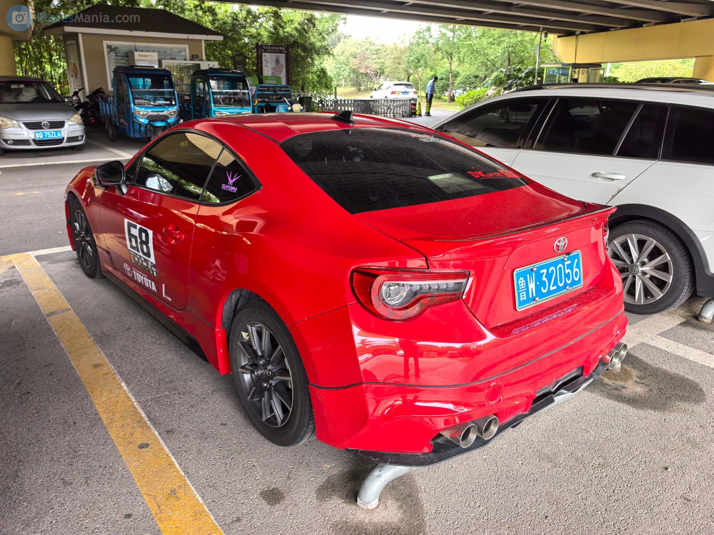 鲁W·32056, Toyota 86 1st gen (GT86/FT86) (ZN6), 2012–2021