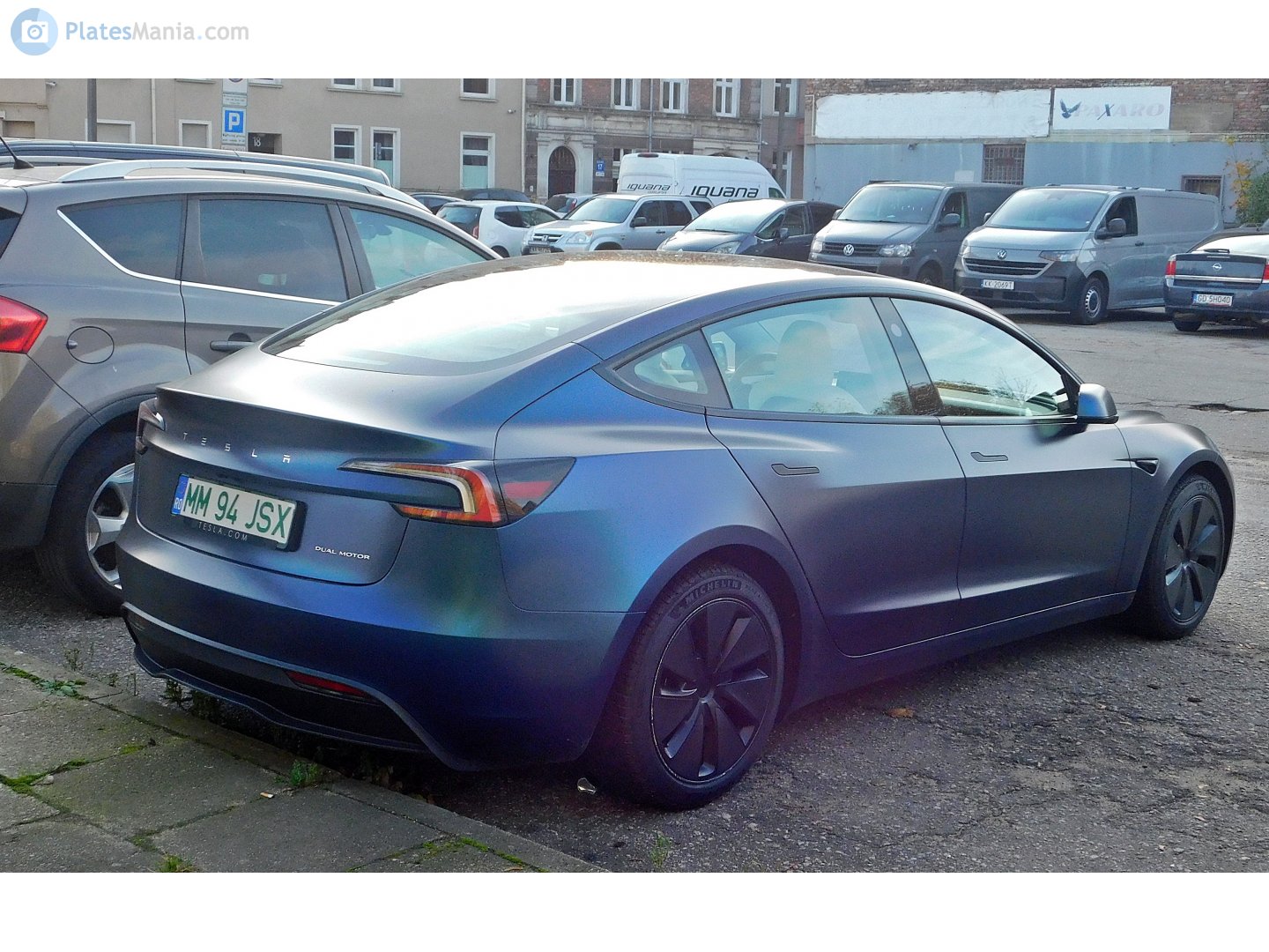 MM 94 JSX, Tesla Model 3 1st gen (5YJ3), facelift, 2023–