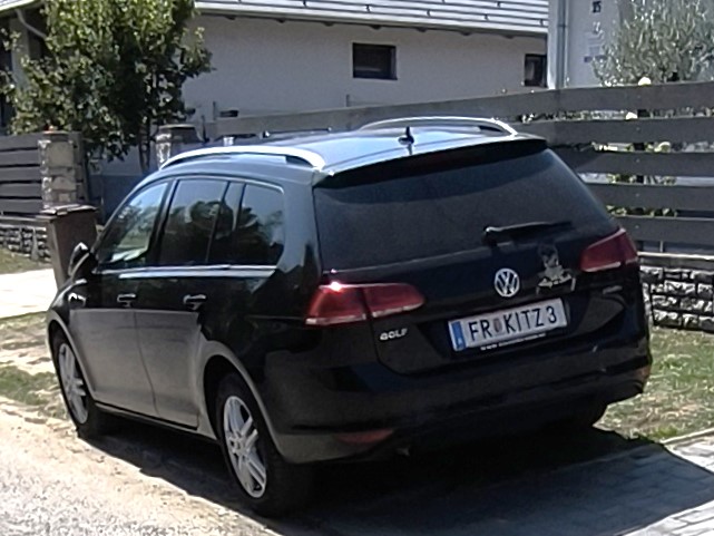 FR KITZ 3, Volkswagen Golf 7th gen Variant (5G), 2013–2020