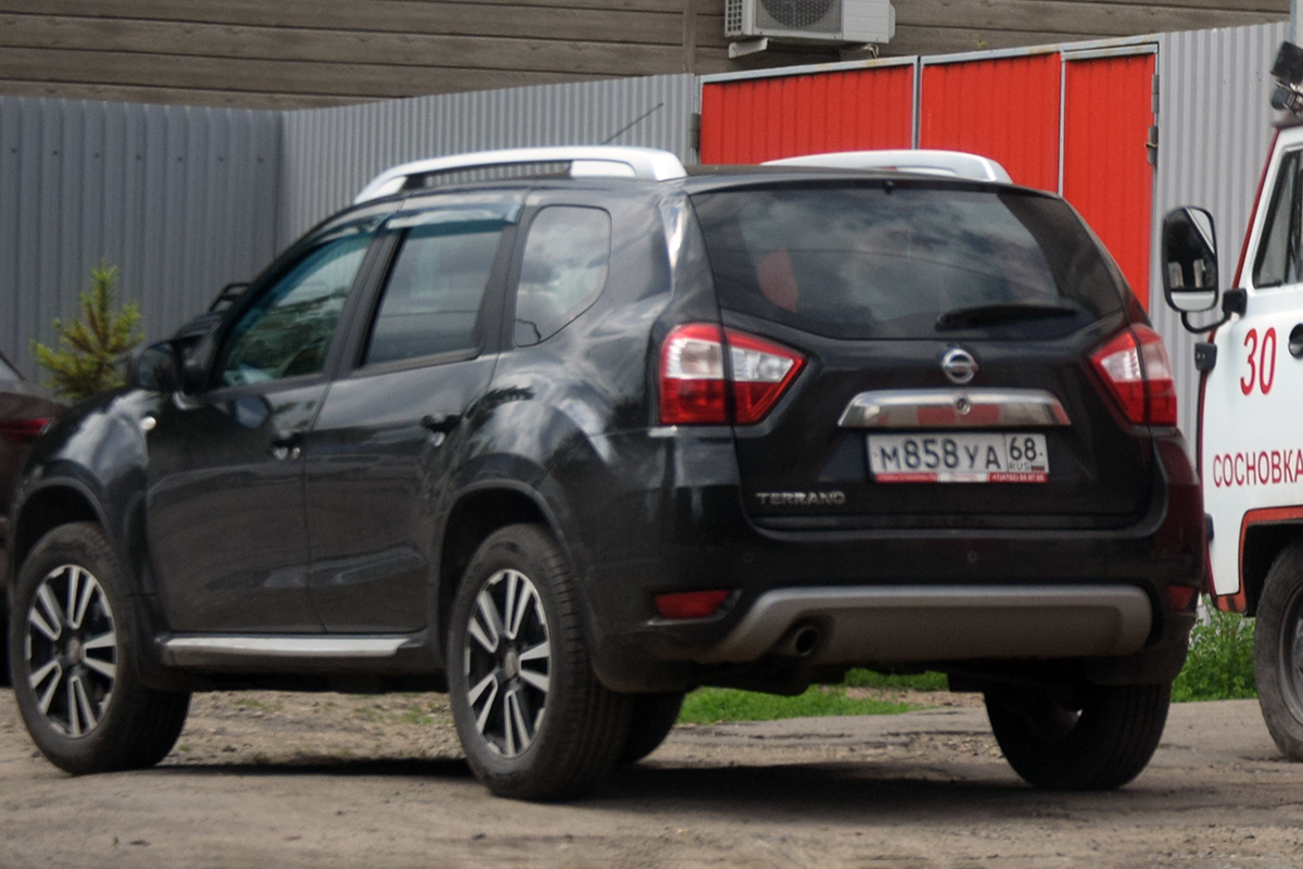 м 858 уа 68, Nissan Terrano 3rd gen (D15; IN- and CIS-market), 2013–2022