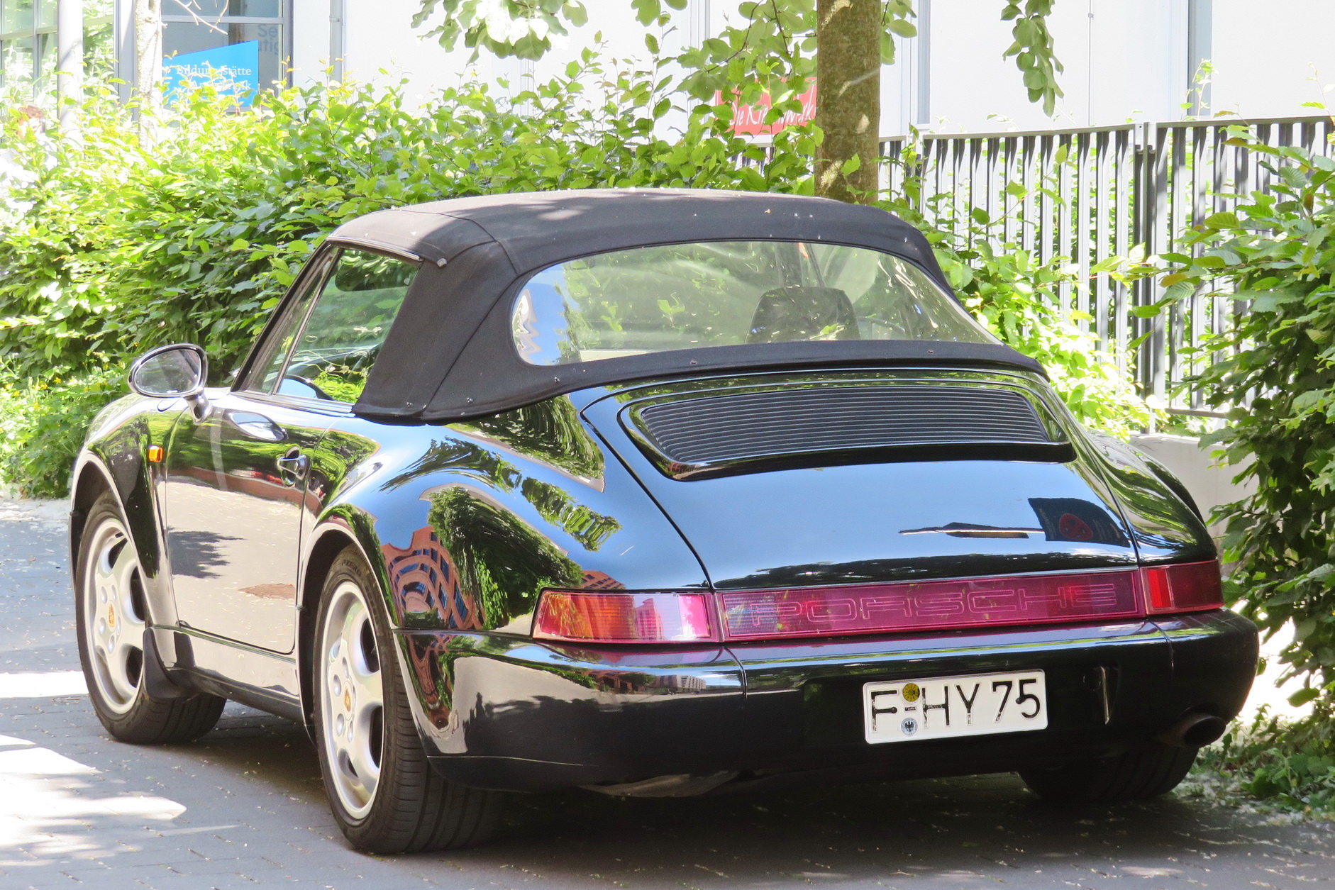 F HY 75, Porsche 911 3rd gen Cabrio (964), 1989–1994