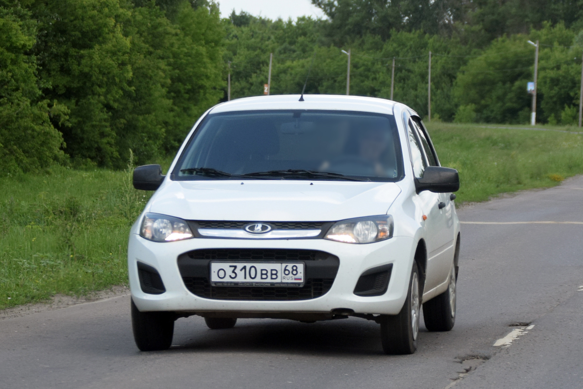 о 310 вв 68, Lada (VAZ) 2192 Kalina/Granta 2192 Kalina, 2013–2018