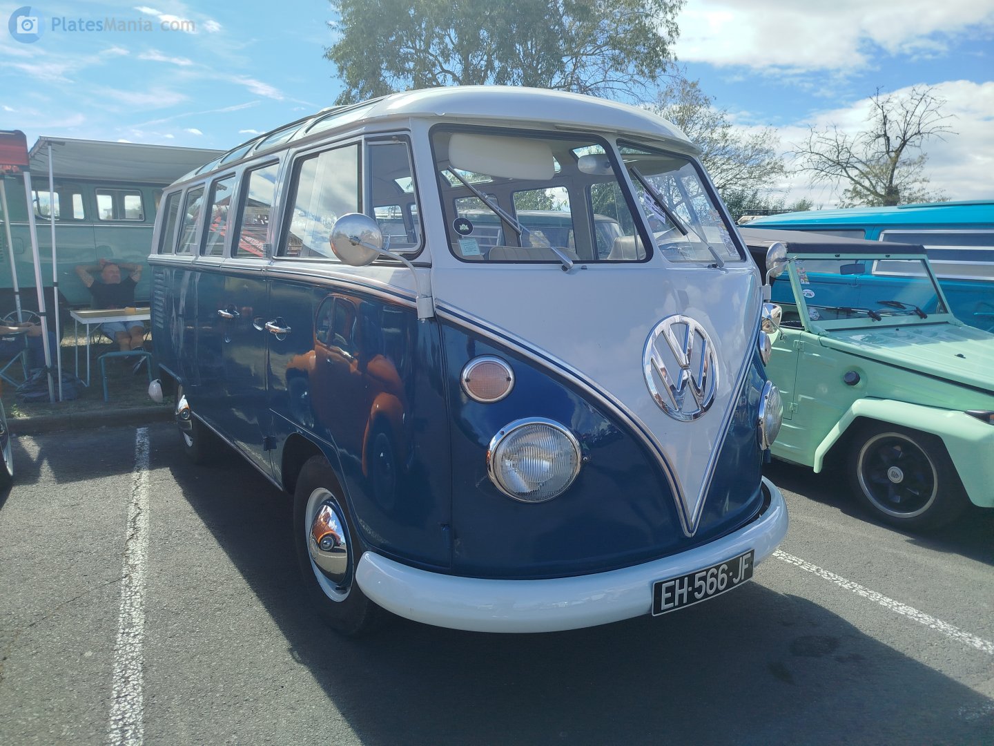EH-566-JF, Volkswagen Transporter 1st gen Panel Van (T1), 1950–1967 (–1975 for BR-market)