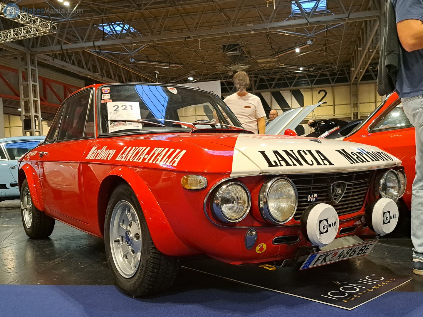 FK 486 BE, Lancia Fulvia 1st gen Coupé (818), facelift, 1969–1976