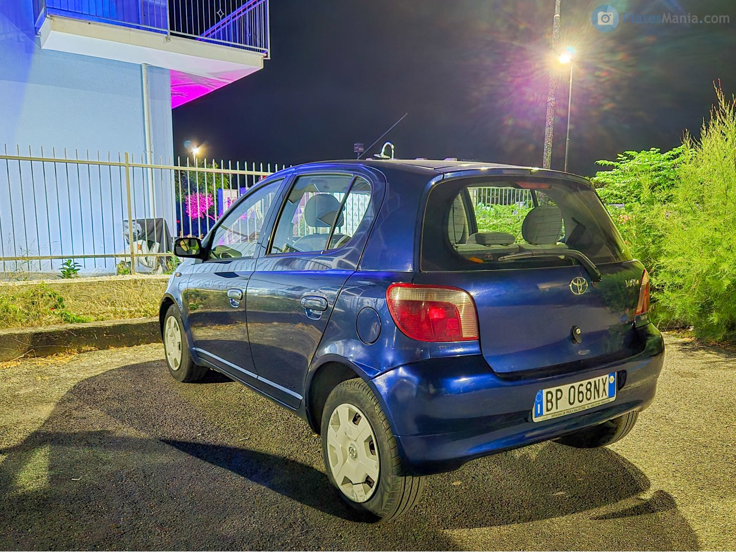 BP 068 NX, Toyota Yaris 1st gen 5-door Hatch (XP10), 1999–2005