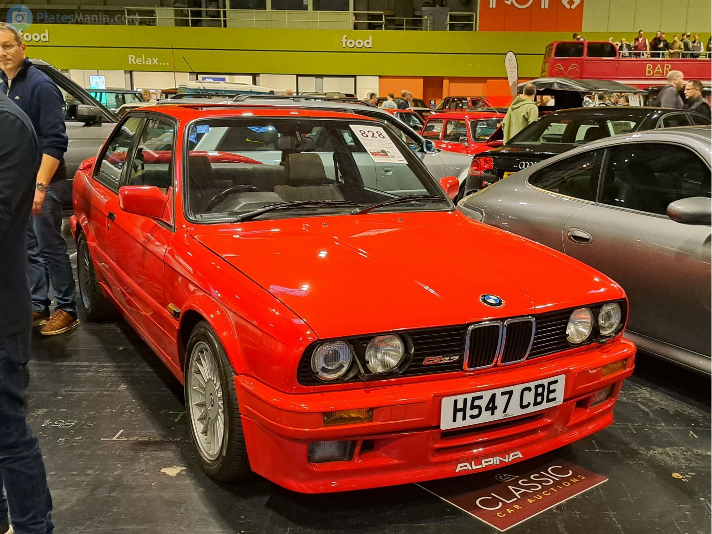 H547CBE, BMW 3 Series 2nd gen Alpina C1/C2/B3/B6 Coupé (E30), 1983–1992