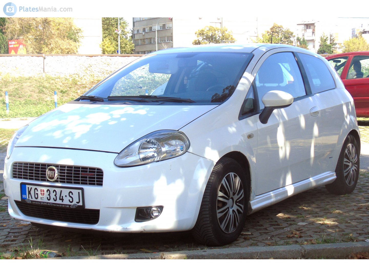 KG 334-SJ, FIAT Punto 3rd gen Grande Punto 3-door Hatch (199), 2005–2012