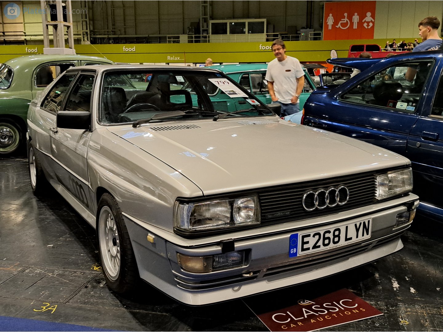 E268LYN, Audi Quattro 1st gen (B2/85), 1980–1991