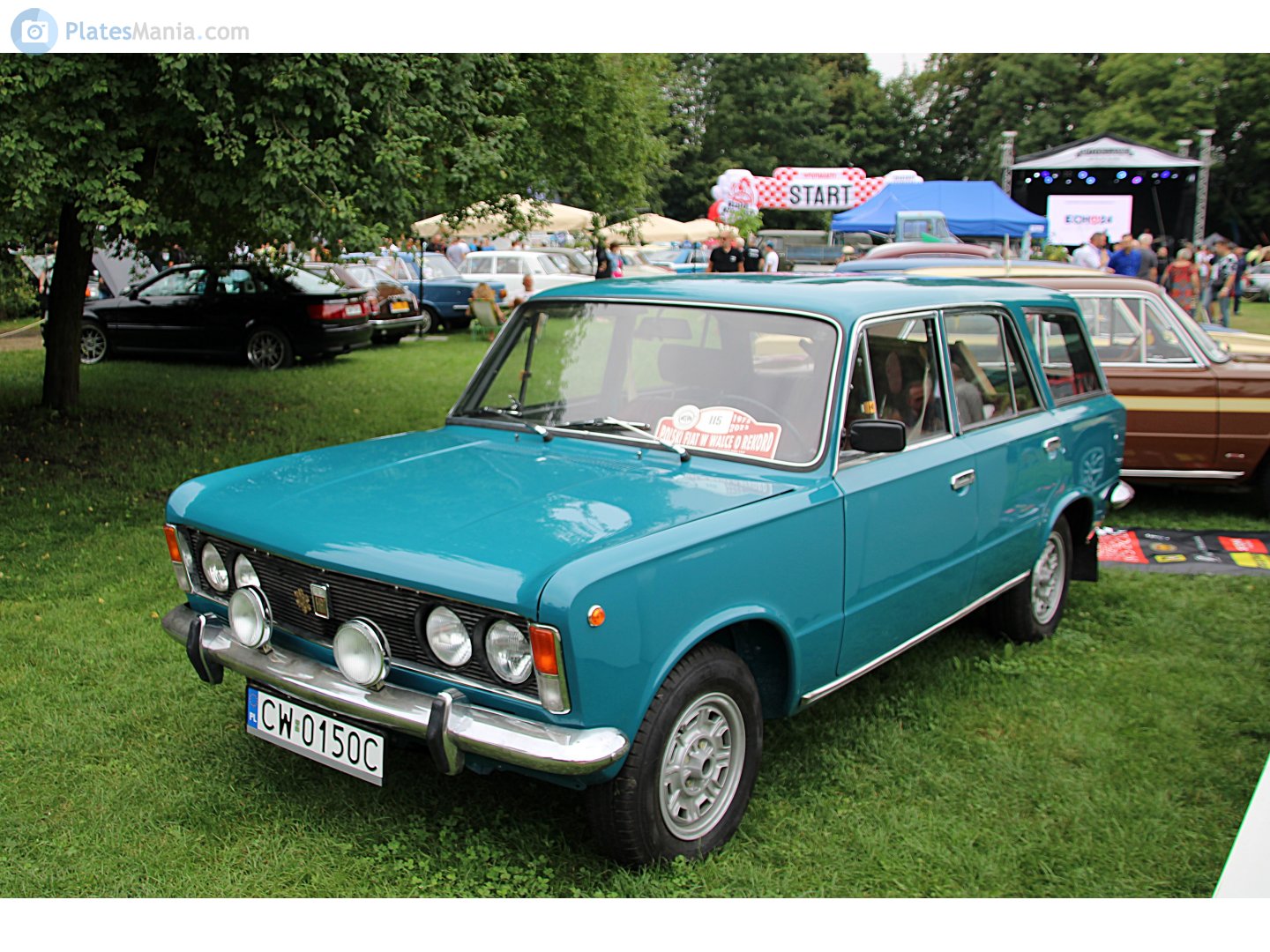 CW 0150C, Polski Fiat 125p 115CF Kombi, 1972–1975