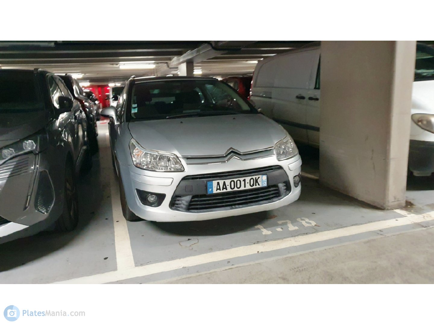 AA-001-QK, Citroёn C4 1st gen Coupé 3-door Hatch (B50), 2004–2010