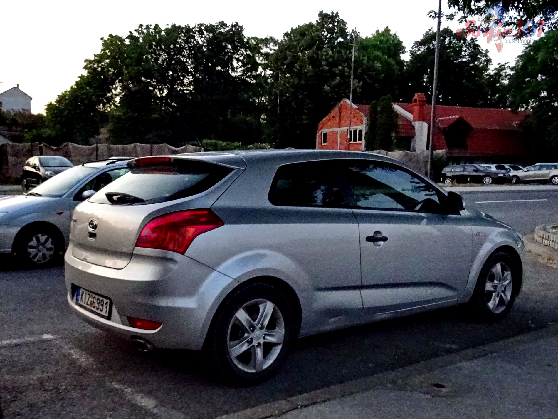 KIZ-6991, Kia Ceed 1st gen pro_cee'd 3-door Hatch (ED), 2007­–2011