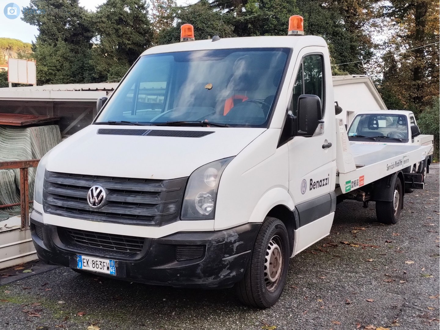 EK 863 FW, Volkswagen Crafter 1st gen Single Cab (2E/2F), 2006–2016