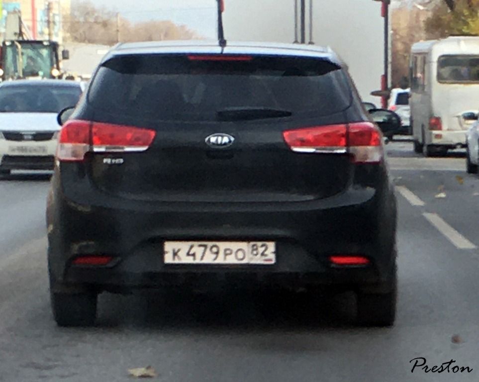 к 479 ро 82, Kia Rio 3rd gen Hatch (QB; CIS-market), facelift, 2015–2017