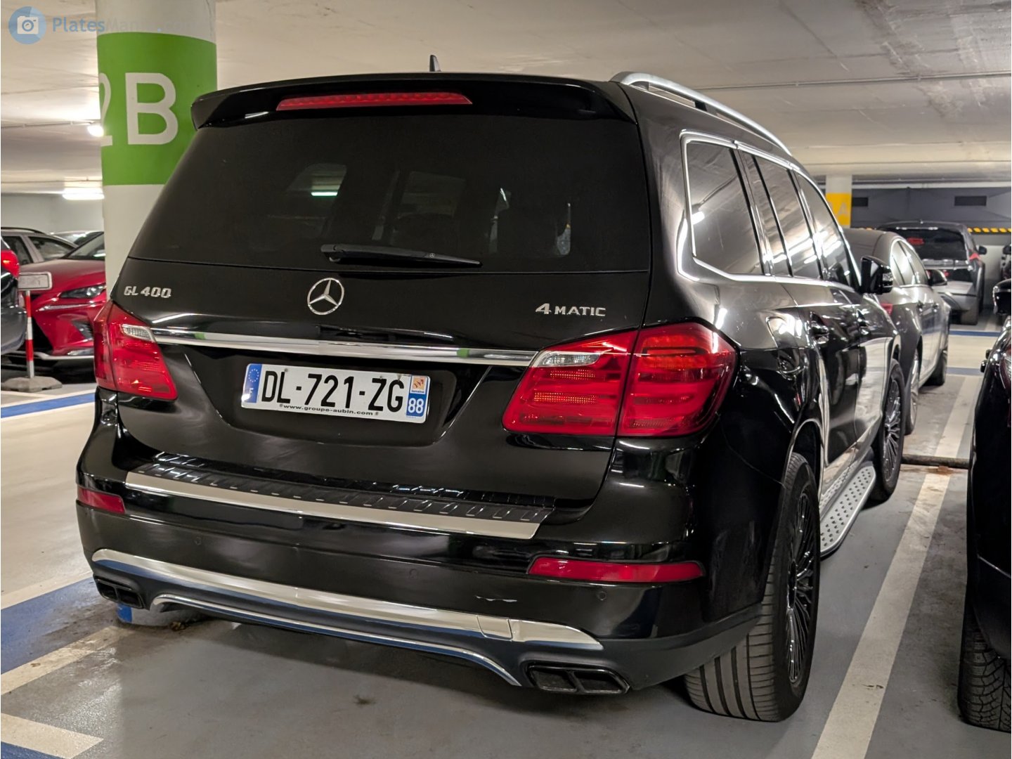 DL-721-ZG, Mercedes-Benz GL-Klasse 2nd gen (X166), 2012–2015
