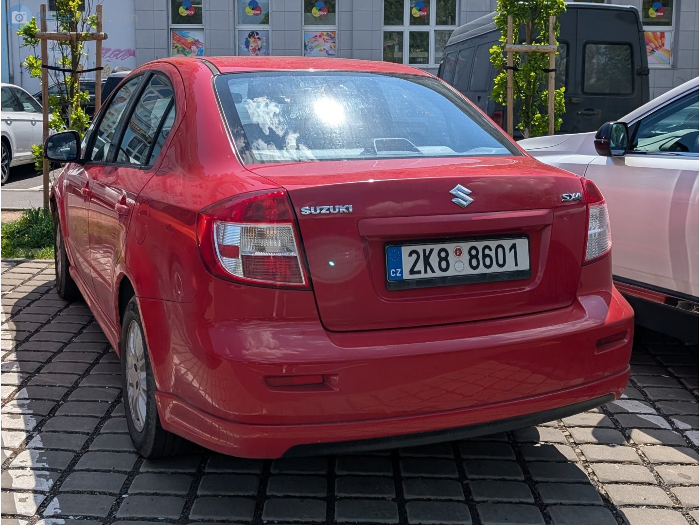 2K8 8601, Suzuki SX4/S-Cross 1st gen SX4 Sedan (GY/RW), 2007–2014 (–2015 for CN-market)