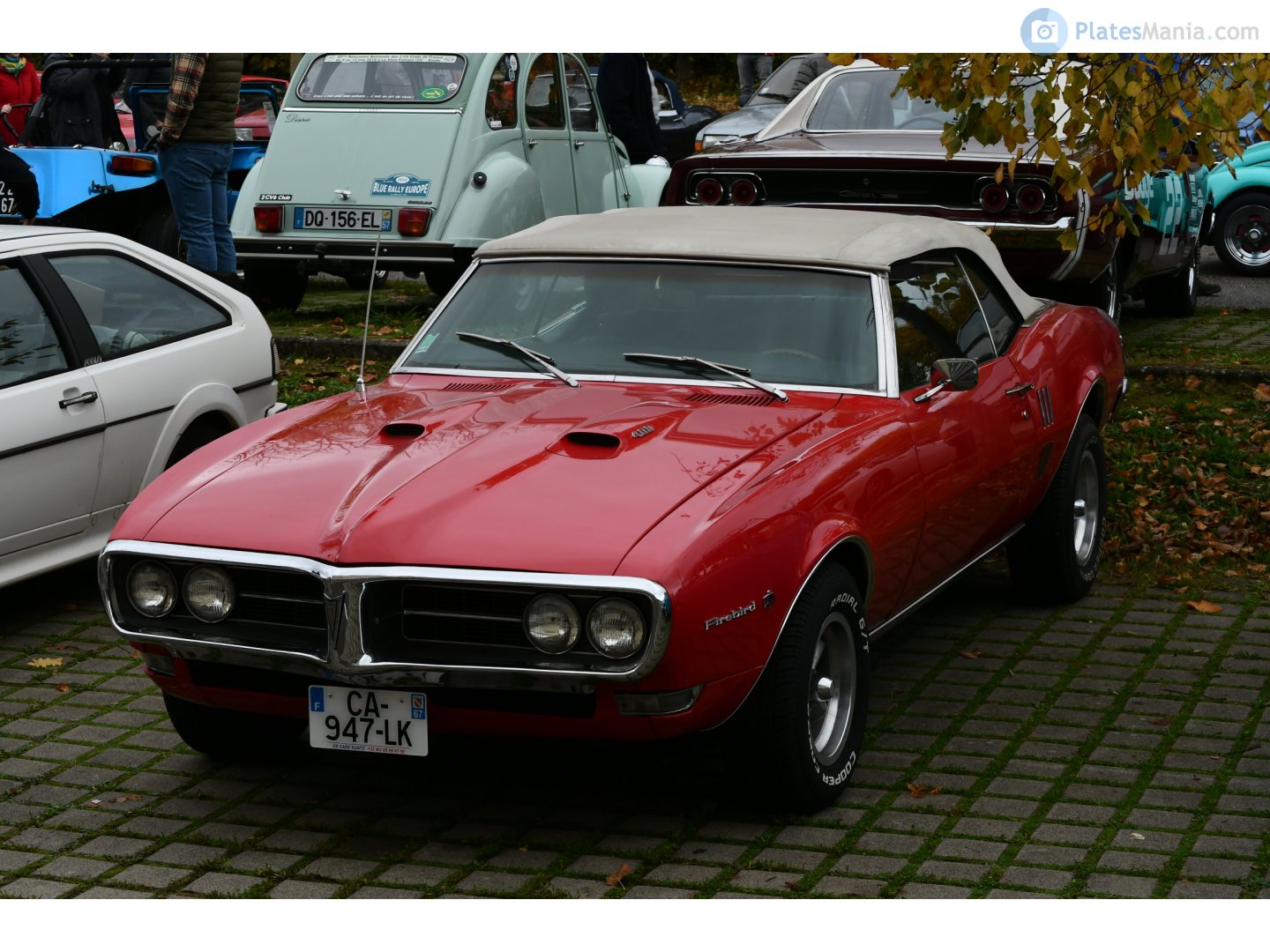 CA-947-LK, Pontiac Firebird 1st gen 1967/1968 Convertible (22367/2367; F-body), 1967–1968