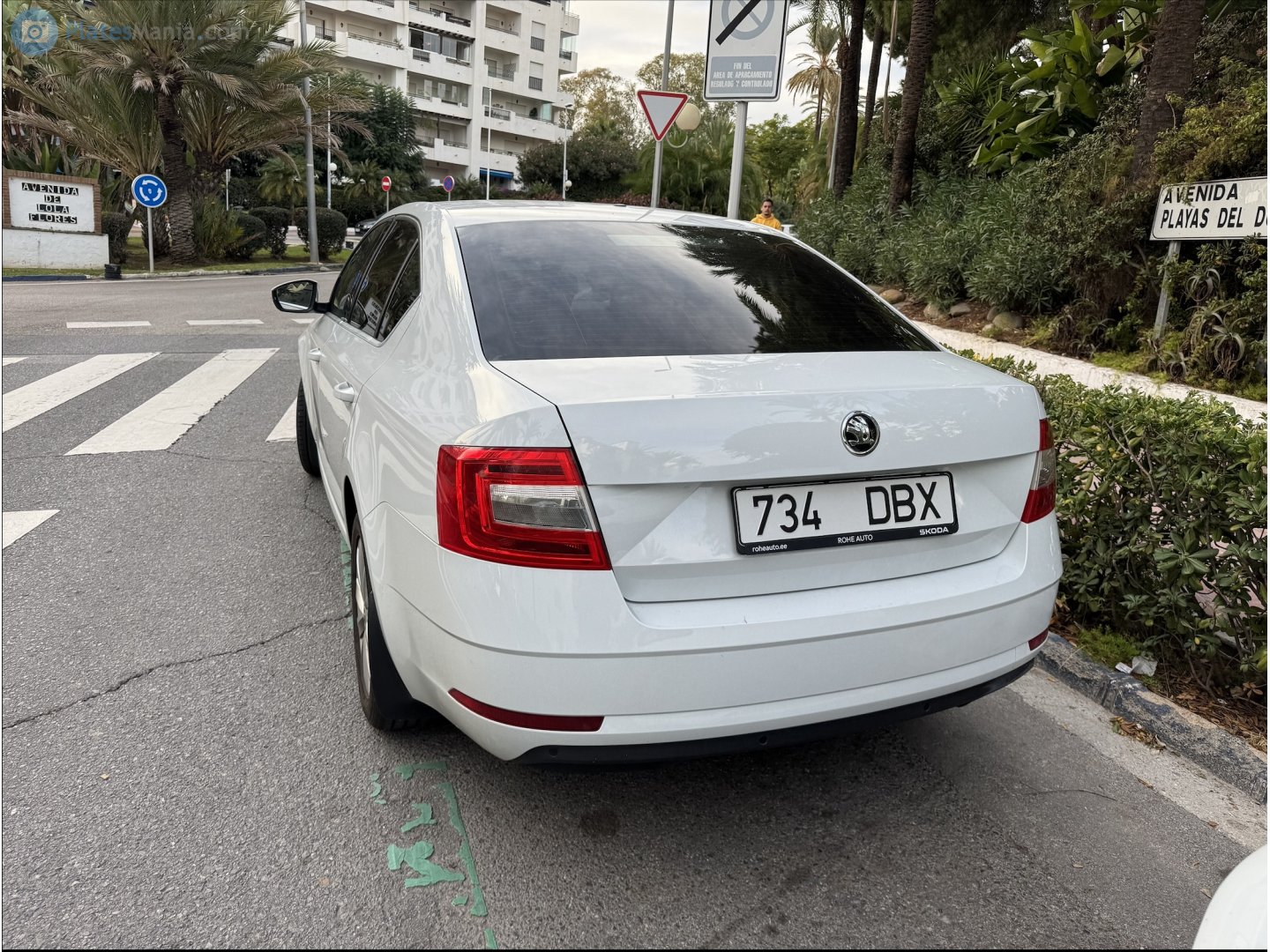 734 DBX, Skoda Octavia 3rd gen Liftback (A7/5E3), facelift, 2017–2022 (–2023 for CN-market)