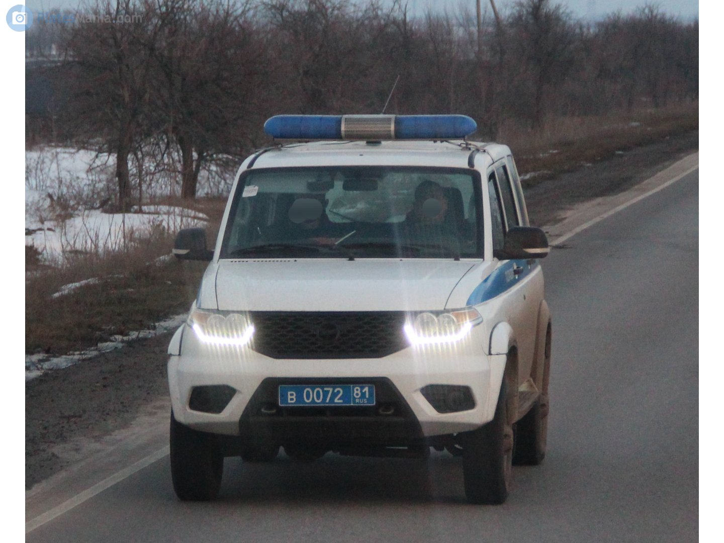 в 0072 81, UAZ 3163 Patriot 1st gen, facelift, 2014­–