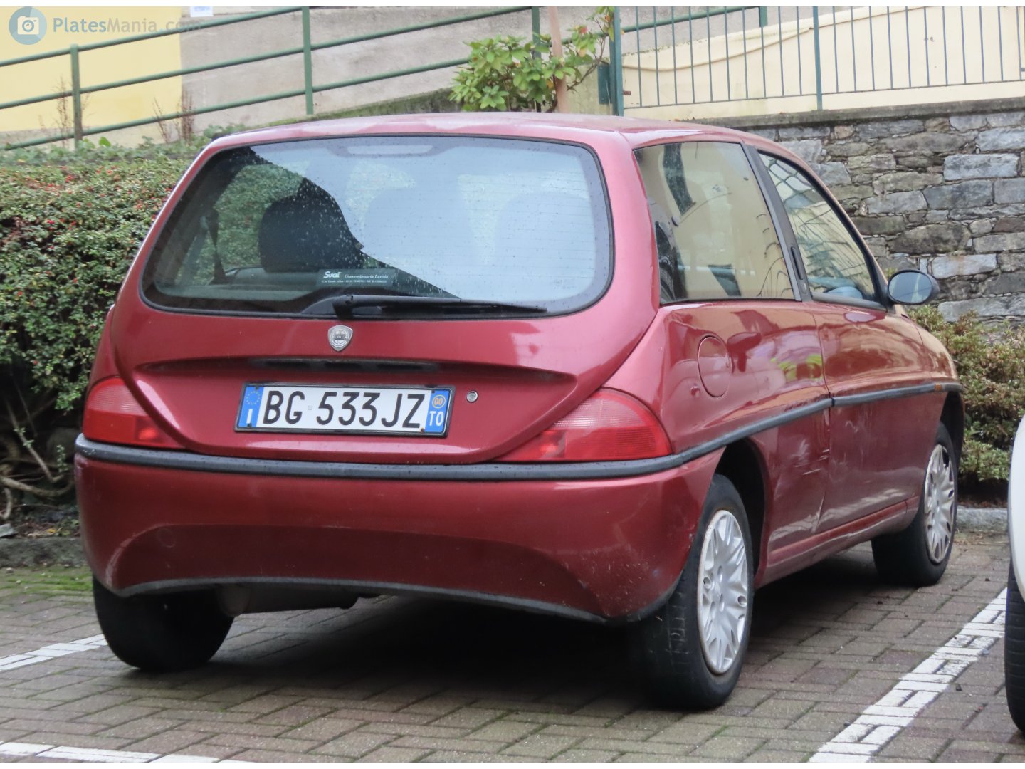 BG 533 JZ, Lancia Ypsilon 1st gen (Y) (840), 1995–2003