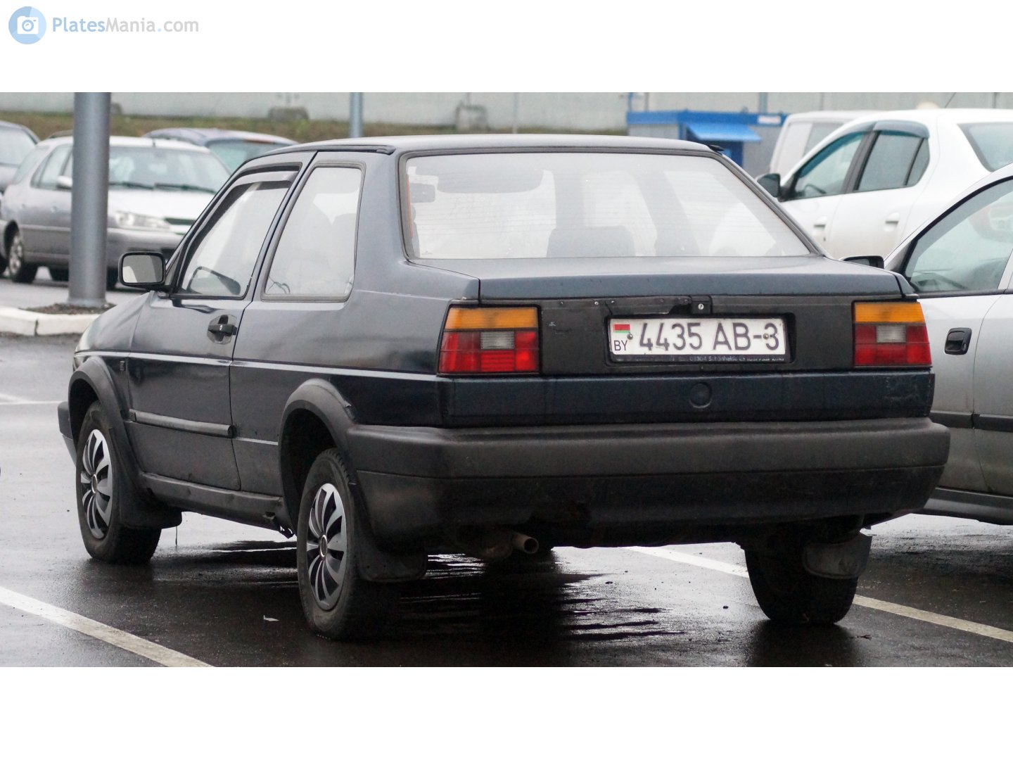 4435 AB-3, Volkswagen Jetta 2nd gen 2-door Sedan (1G), 1984–1992