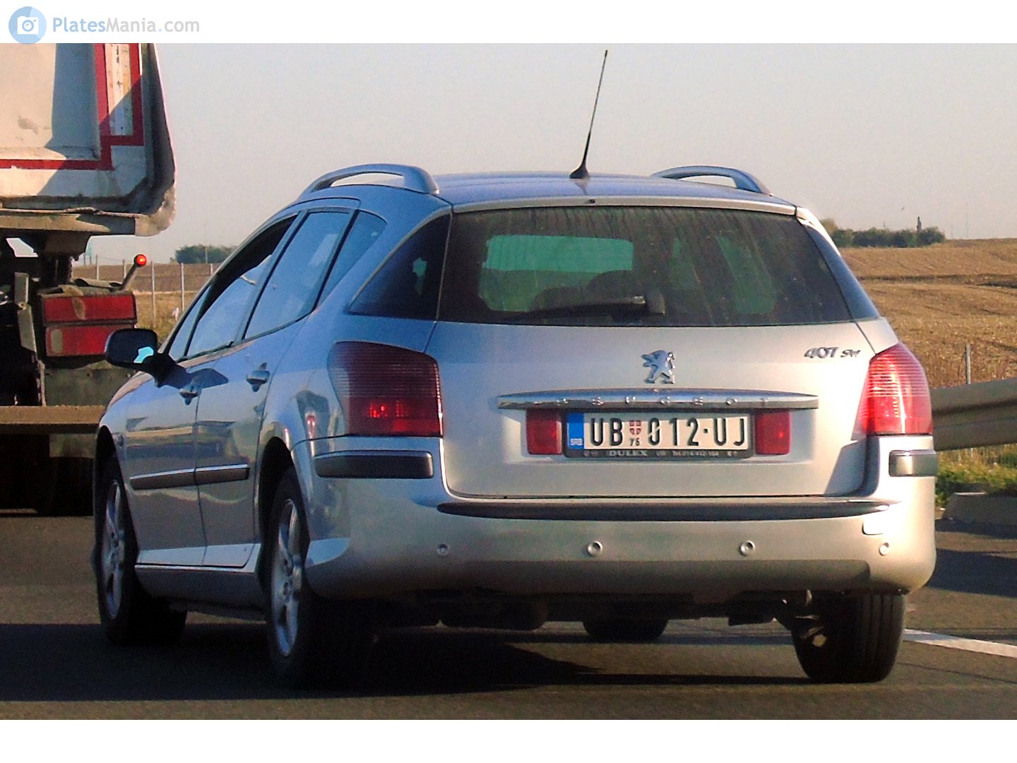 UB 012-UJ, Peugeot 407 1st gen SW Wagon (D22), 2004–2010