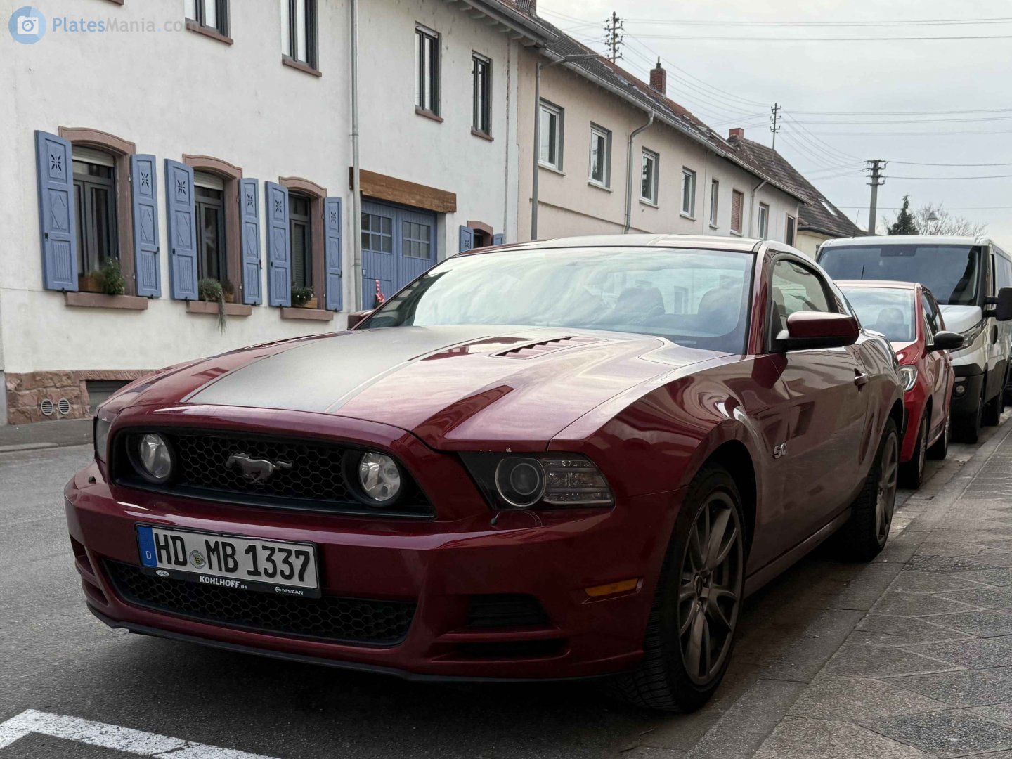 HD MB 1337, Ford Mustang 5th gen 2-door Coupé (S197), 2nd facelift, 2012–2014