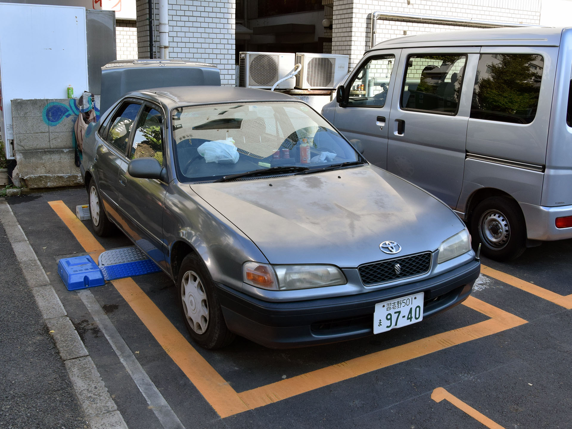 習志野 501 ま 9740, Toyota Sprinter 8th gen (E110), 1995–2000