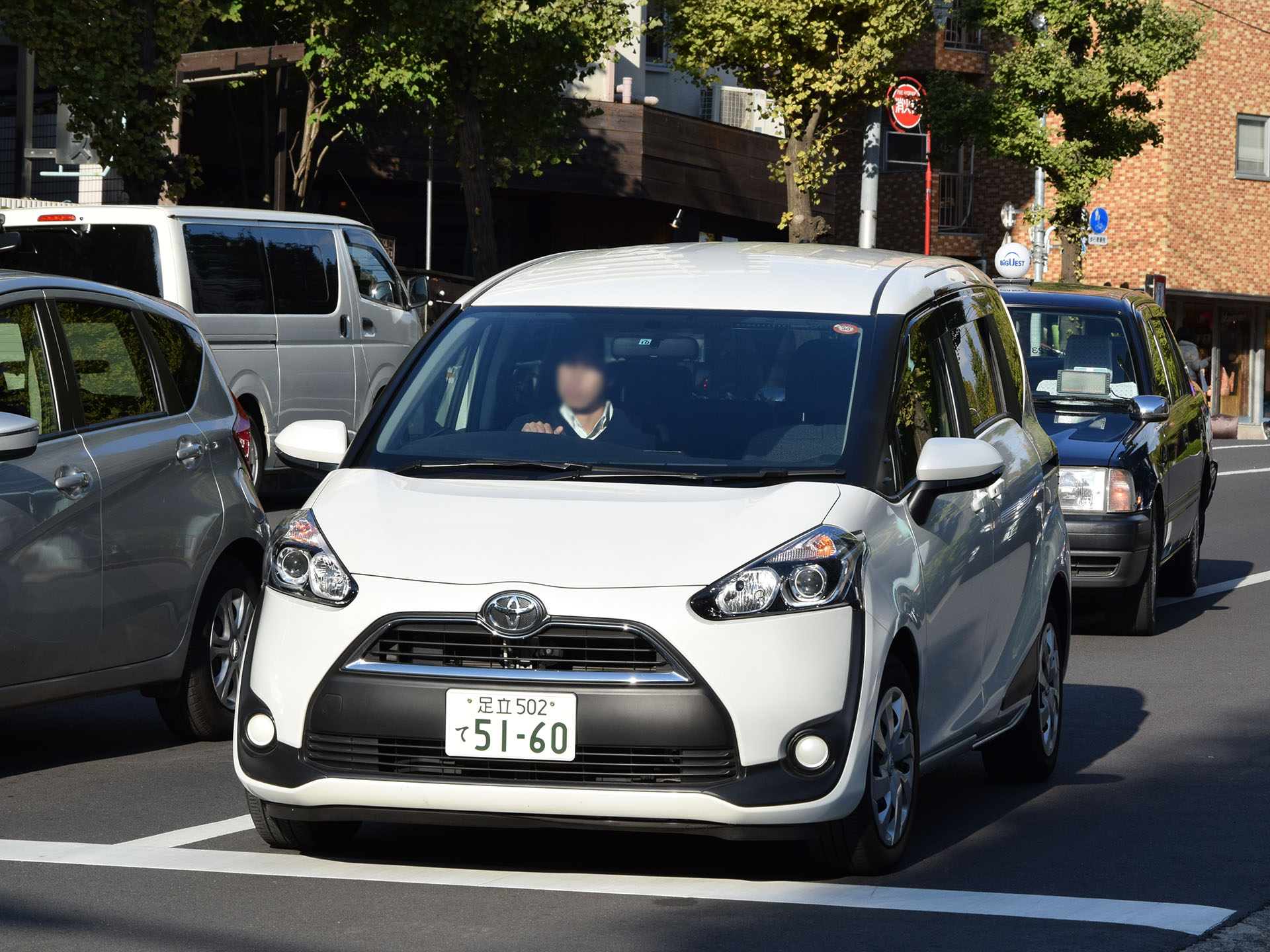 足立 502 て 5160, Toyota Sienta 2nd gen (XP170), 2015–2023