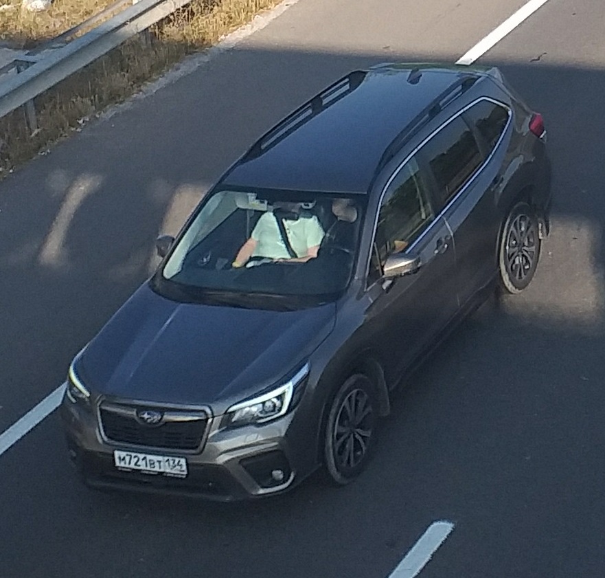 м 721 вт 134, Subaru Forester 5th gen (SK), 2018­–
