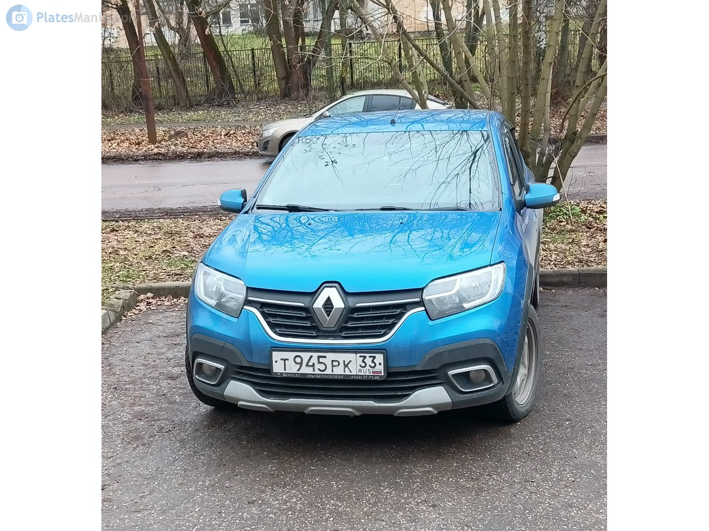 т 945 рк 33, Renault Logan 2nd gen Sedan Stepway (L8), 2018–