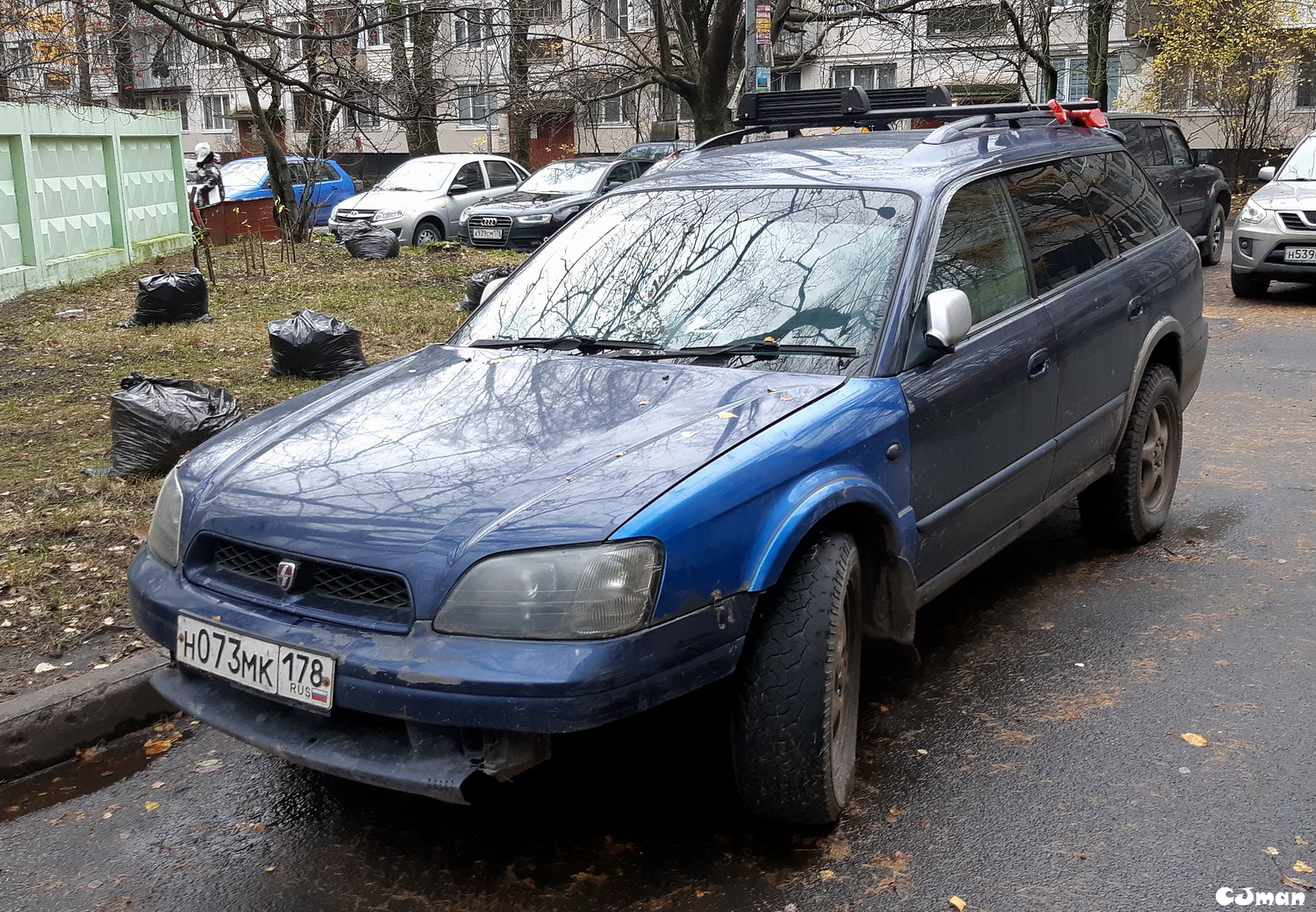 н 073 мк 178, Subaru Legacy 3rd gen Wagon (BH), 1998–2003