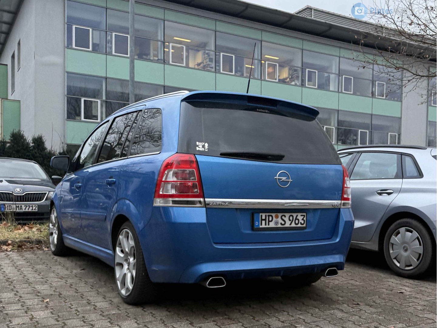 HP S 963, Opel Zafira 2nd gen (Family) (B; A05), 2005–2014